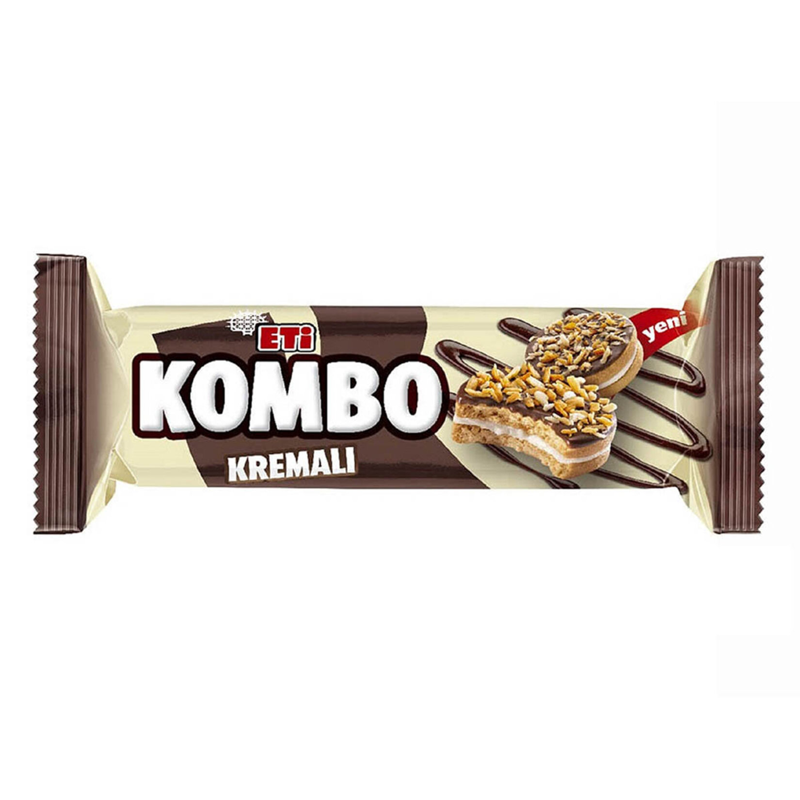 Eti Kombo Kremalı Lokmalık Bisküvi 96 gr